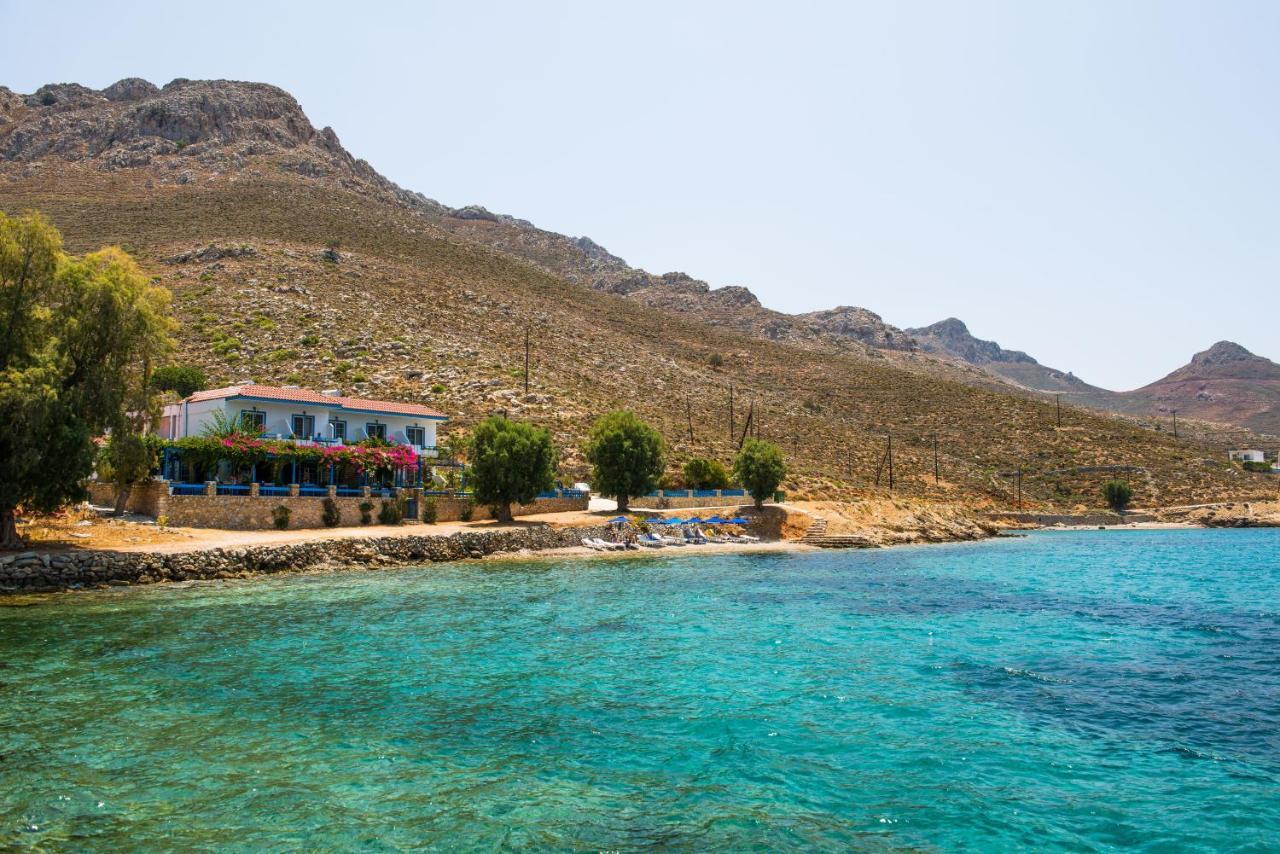 Faros Rooms Livadia  Bagian luar foto